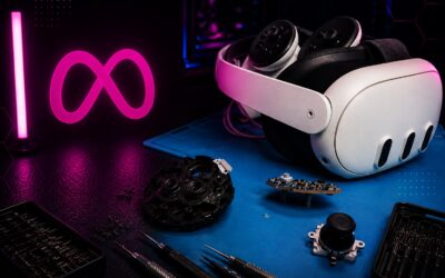 Naprawa gogli VR Meta Quest – wymiana analogów i naprawa kontrolerów