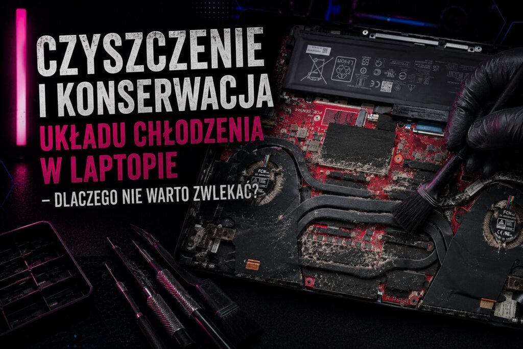 dlaczego nie warto zwlekać z czyszczeniem układu chłodzenia laptopa