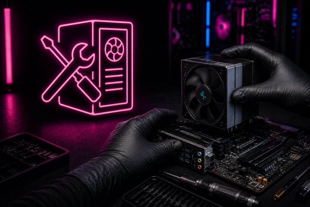 montaż i składanie komputerów pc na zamówienie blog ipsum komp toruń