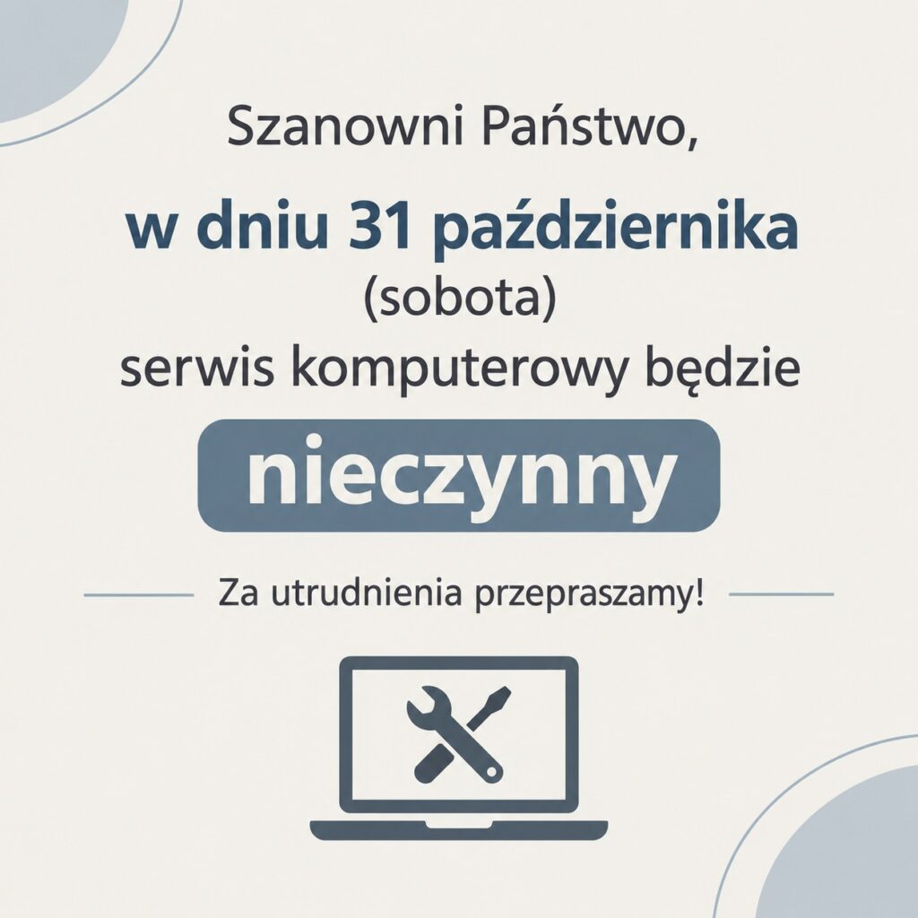 nieczynne listopad banner